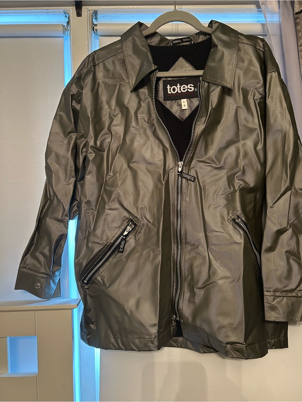 Totes Women’s  Silver Waterproof Jacket